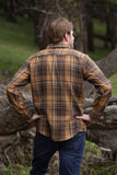 312 Men's Mocha Brown Flannel Shirt