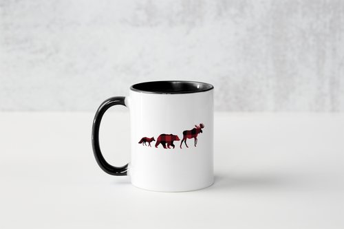 Mug with Three Animals