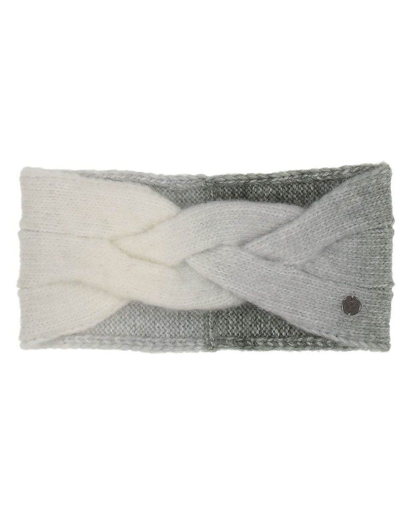 Knit Headband Ombre Grey