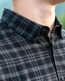 412 Men's Small Plaid in Black