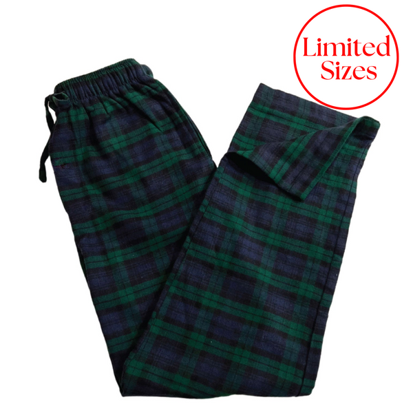 501 / Flannel Lounge Pants in Black Watch