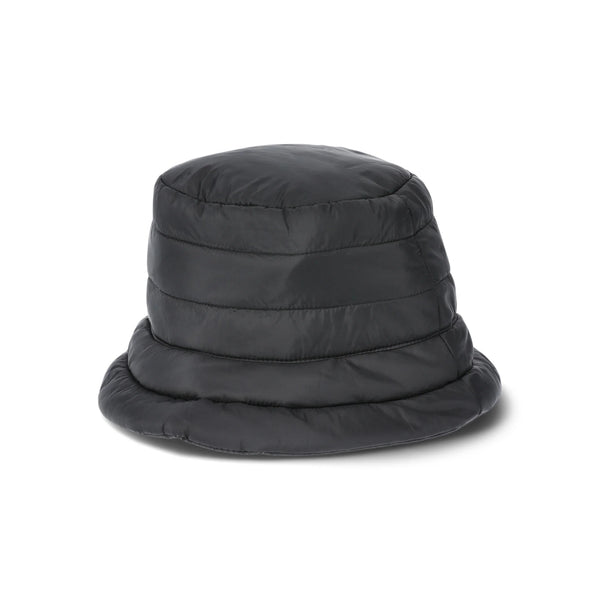 Puffer Bucket Hat- Black