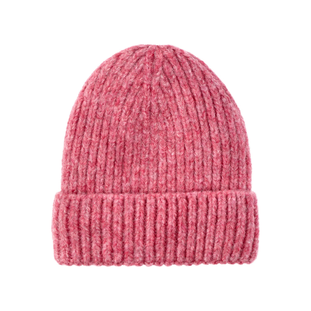 Ribbed Beanie- Pink