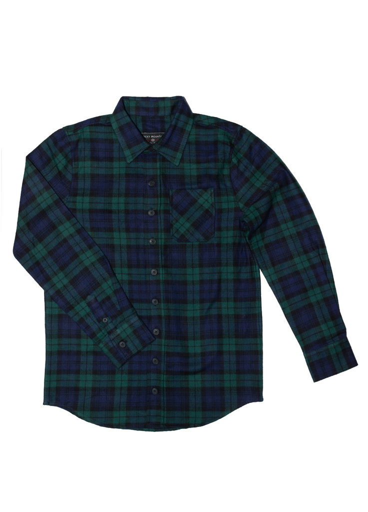 Toddlers Black Watch Flannel