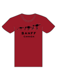 Red Banff 3 Animal T-Shirt