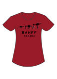 Red Banff 3 Animal T-Shirt