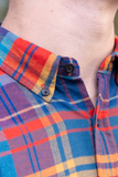 812 Orange Men's Flannel Shirt