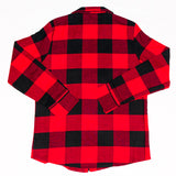 Ladies 2pc. Flannel Pyjama / Red and Black Buffalo Check