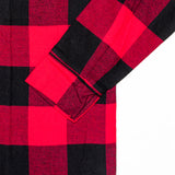 Ladies 2pc. Flannel Pyjama / Red and Black Buffalo Check