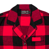 Ladies 2pc. Flannel Pyjama / Red and Black Buffalo Check