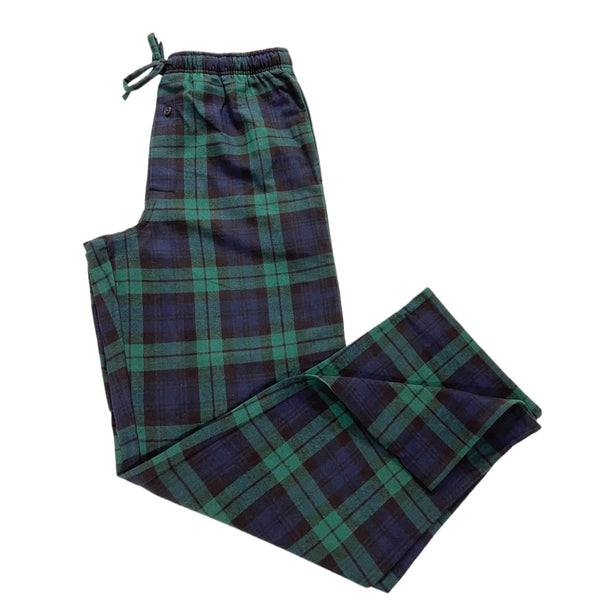 Men's Flannel Lounge Pant / Black Watch Tartan